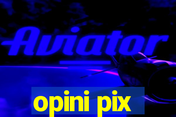 opini pix